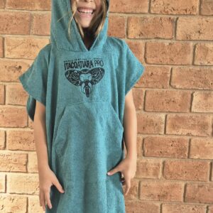 Poncho Verde e Preto Itacoatiara Pro